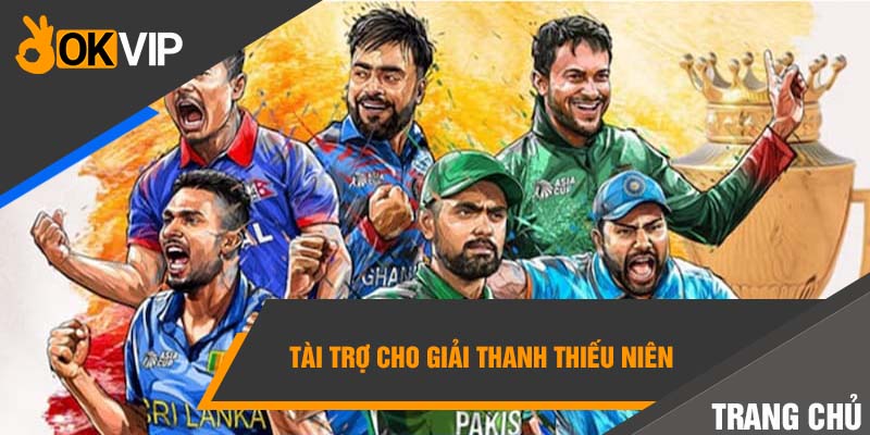 Tài trợ cho giải thanh thiếu niên